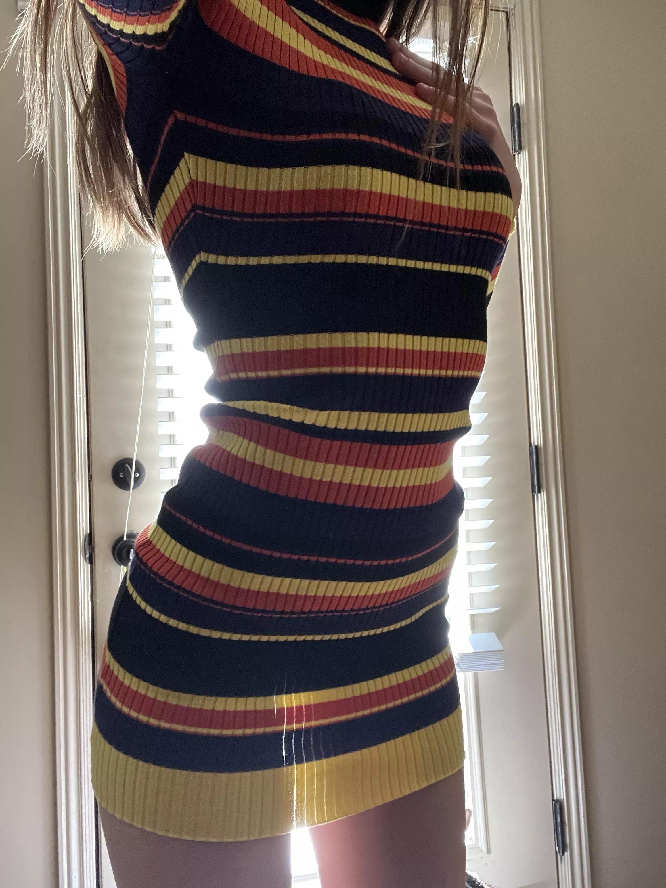 Time to put the sweater dress away. Spring is here