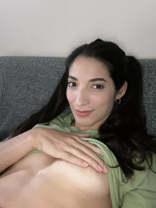 When your hands just won't do the trick, the hand bra comes to the rescue.