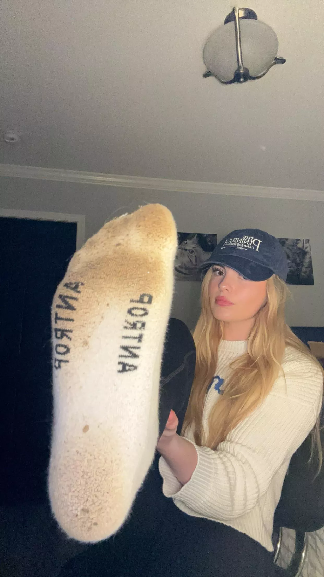 whoops, stepped outside without shoes on [F]