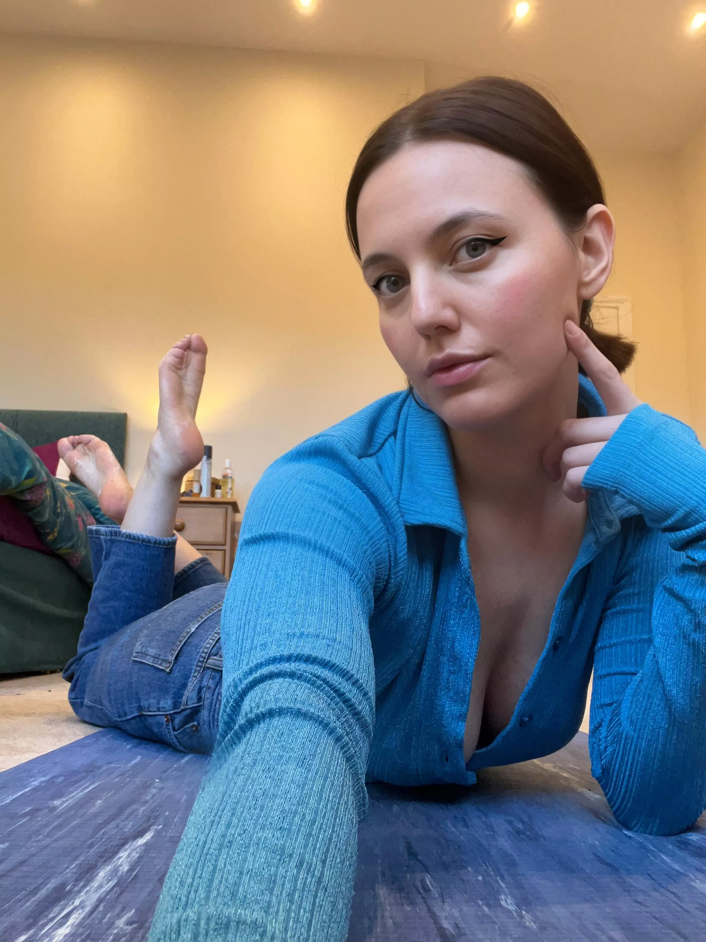 You like me in the pose? 