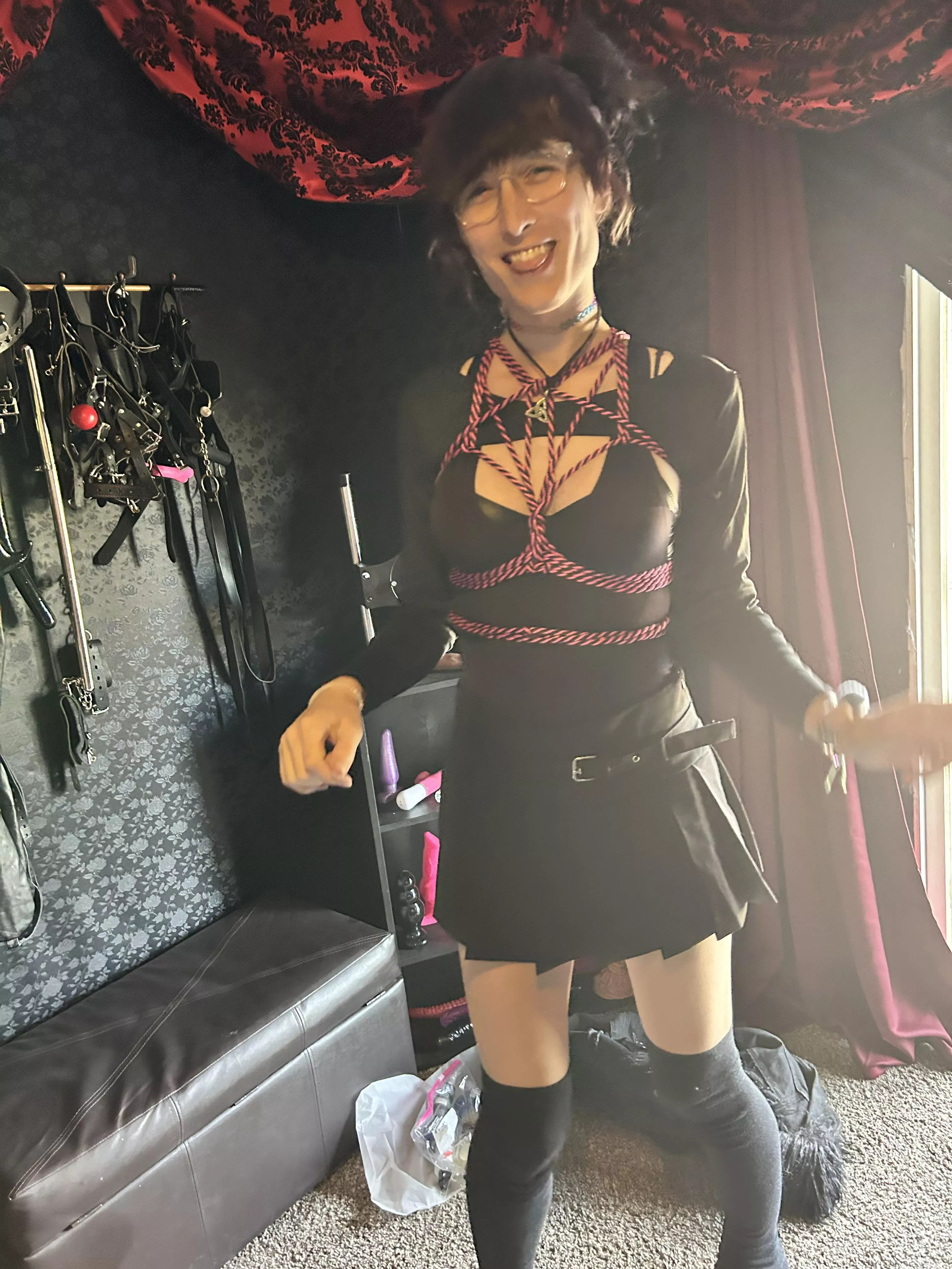 A little light bondage