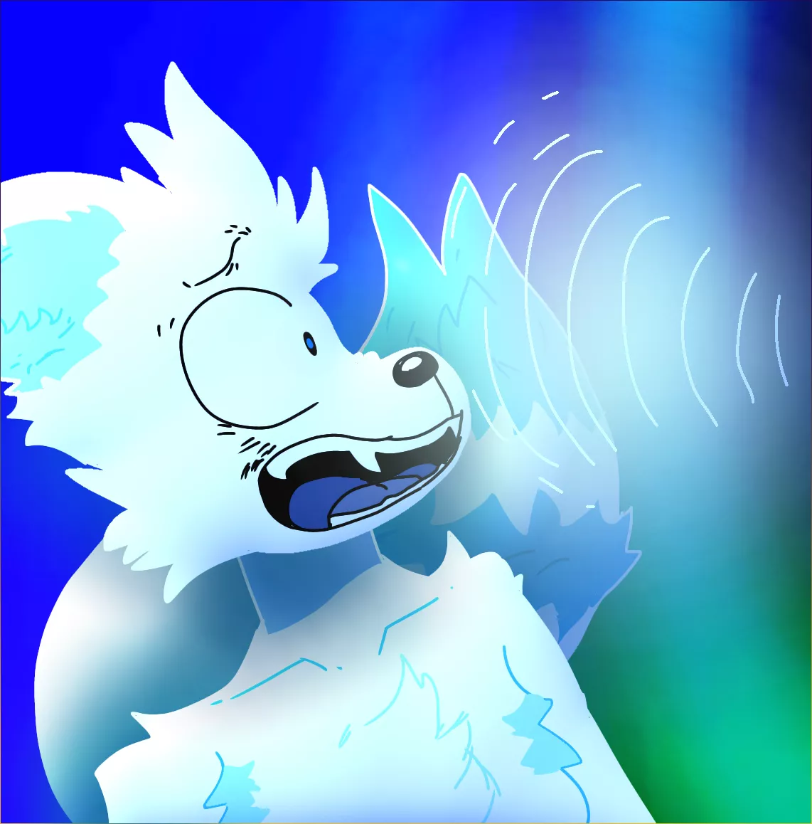 AAAAAAAAA!(art by me, and this is my fursona too lol)