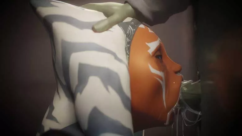 Ahsoka gets a mouthful at the gloryhole (crossbowpussycat)