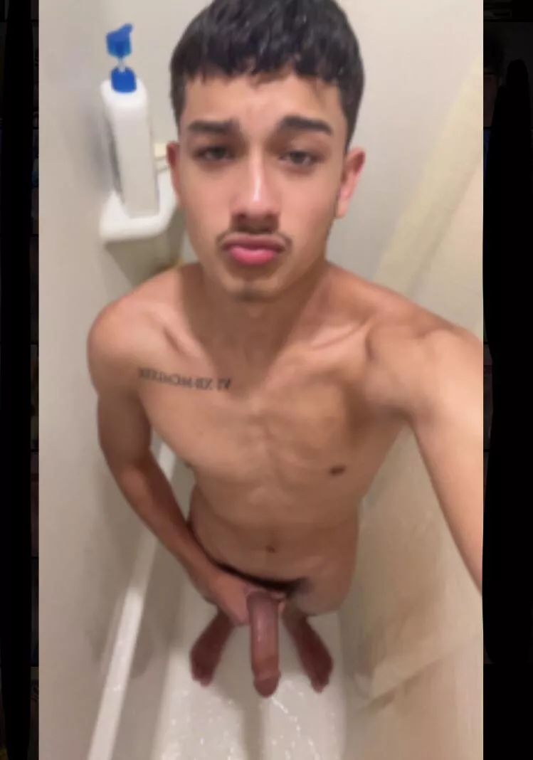 Anyone into an 18 year old Mexican with a hung cock 