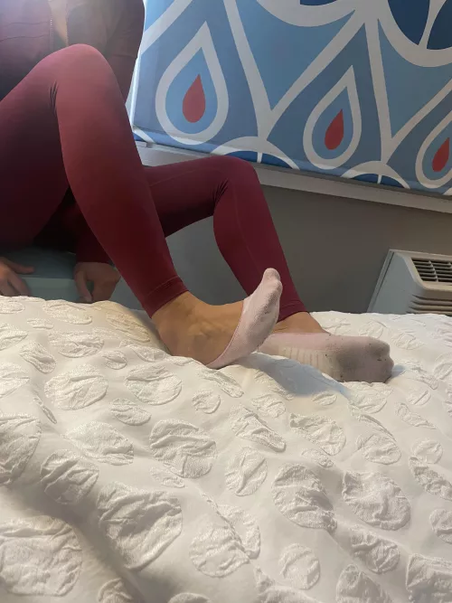 Be ready to taste my toasty socks