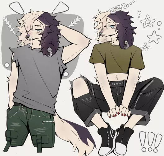 borzoi~ raffle prize for someone on twitter 