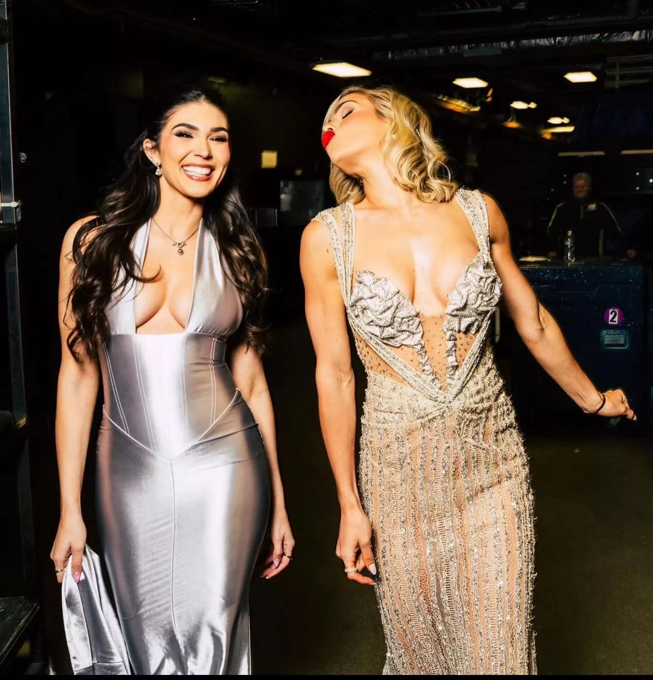 Cathy Kelley and Maxxine Dupri
