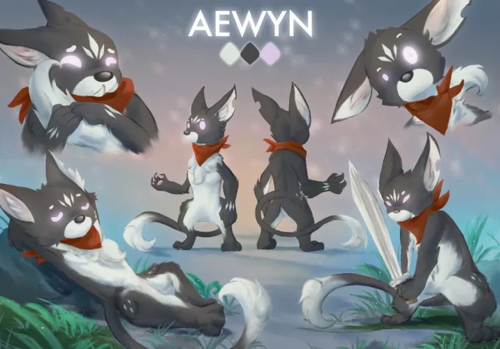 [Comm] Aewyn Ref Sheet @Stampmats