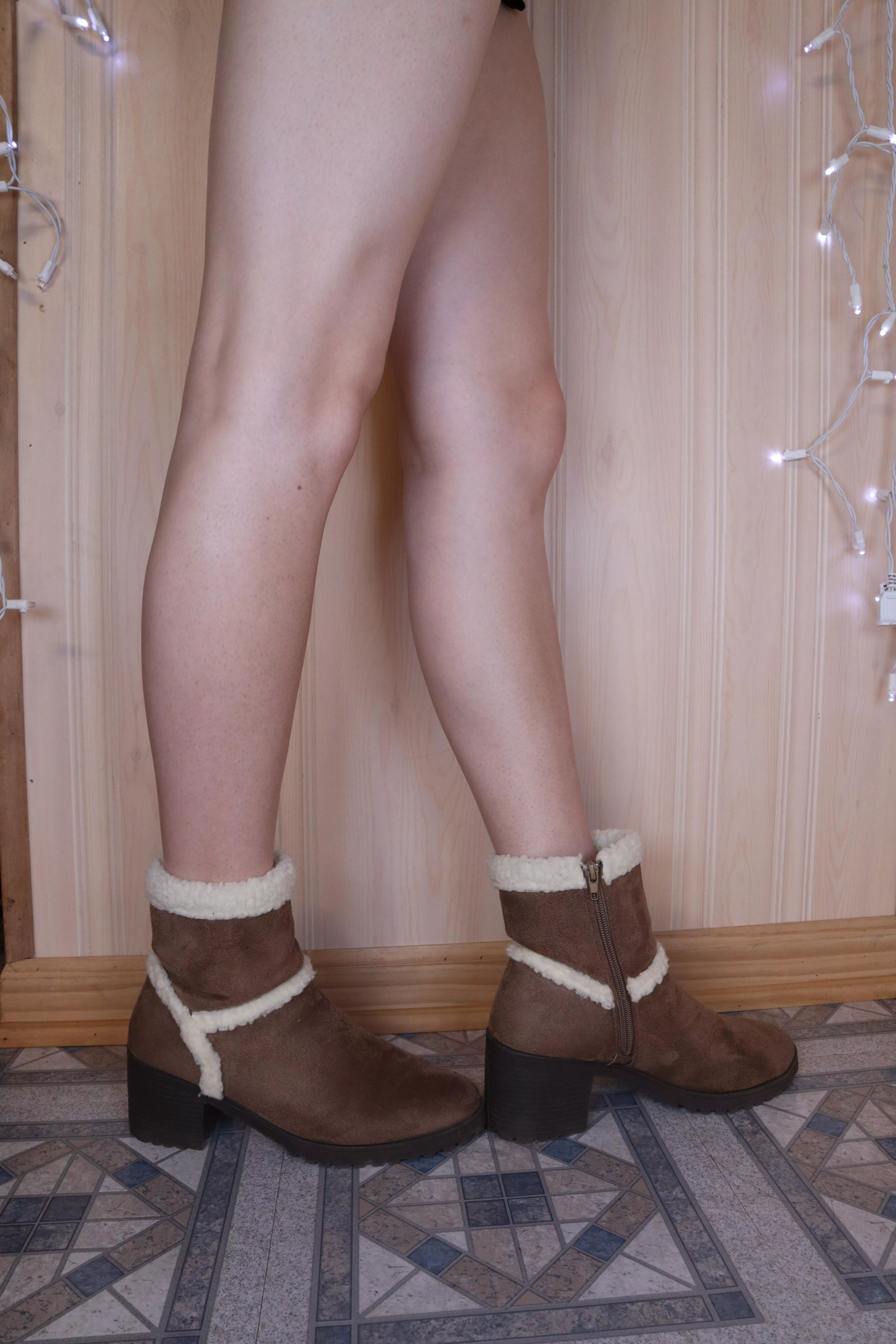 cute little boots to show off my legs