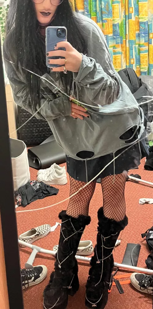 First time going out dressed up wish me luck