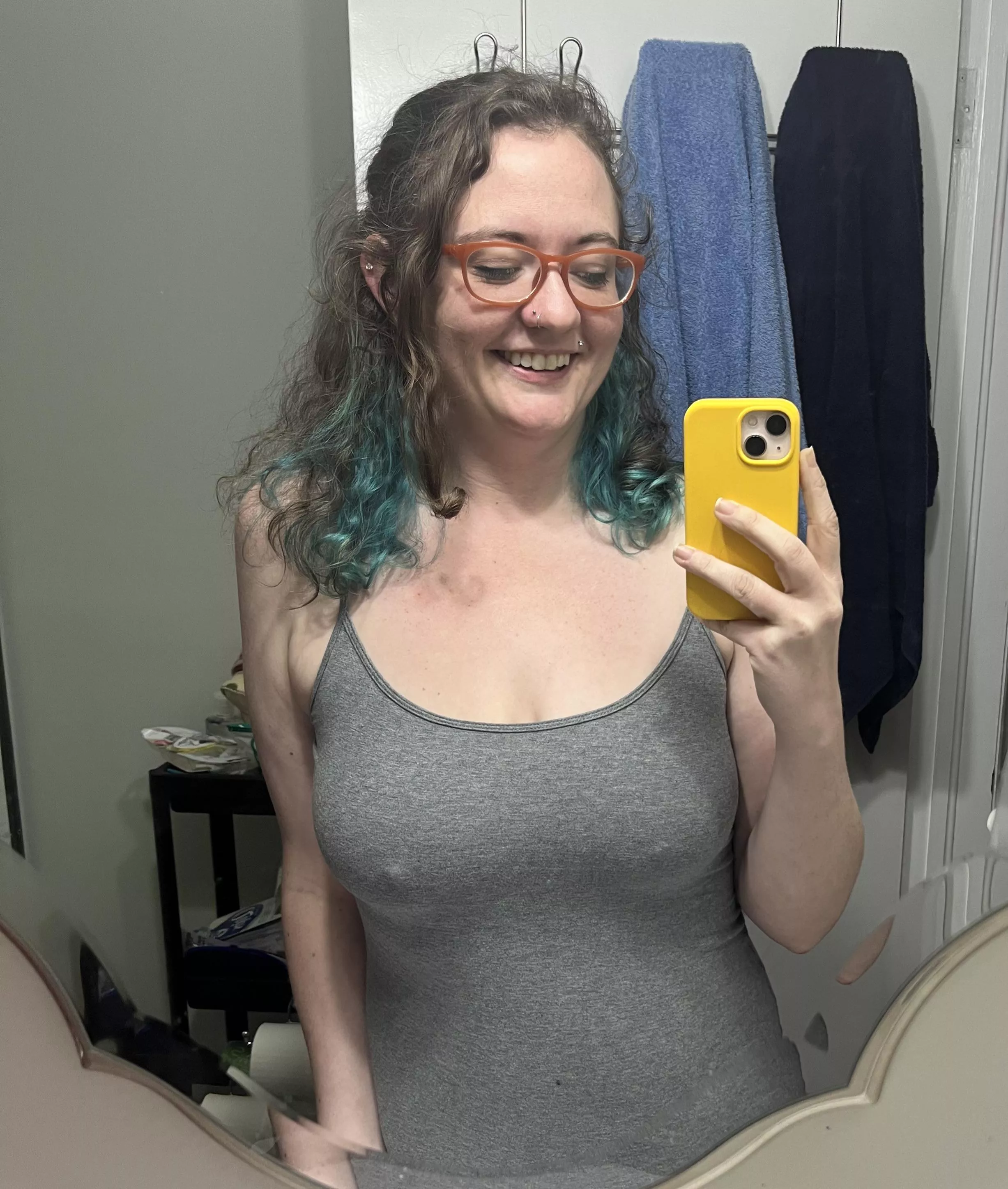 Getting ready to go out 