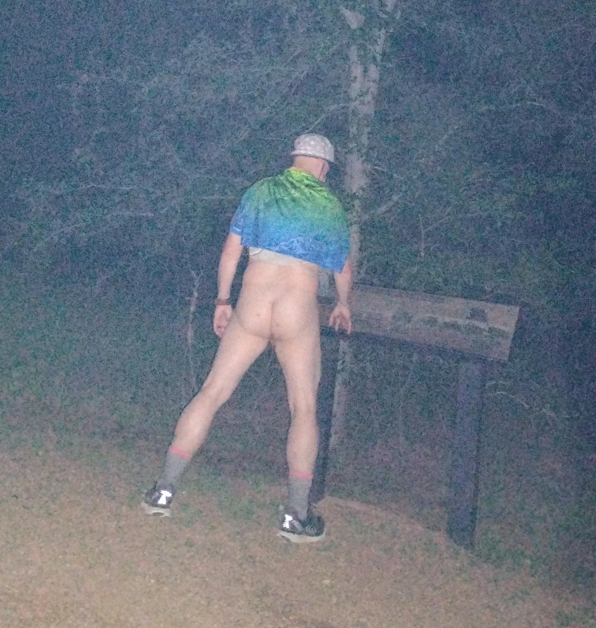 Getting some hiking done after-hours so I can be nude. 