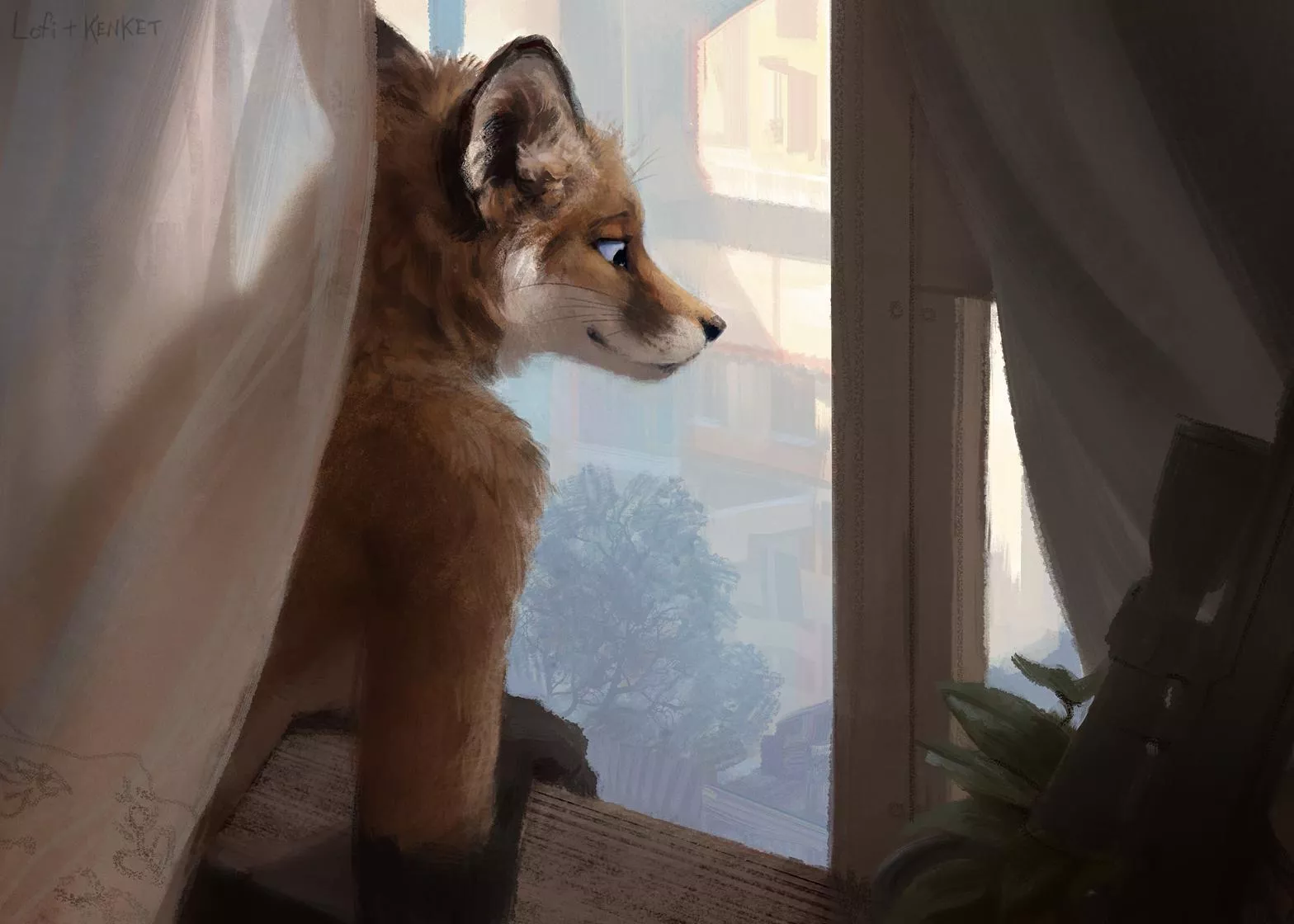 Good morning (art by Hax)