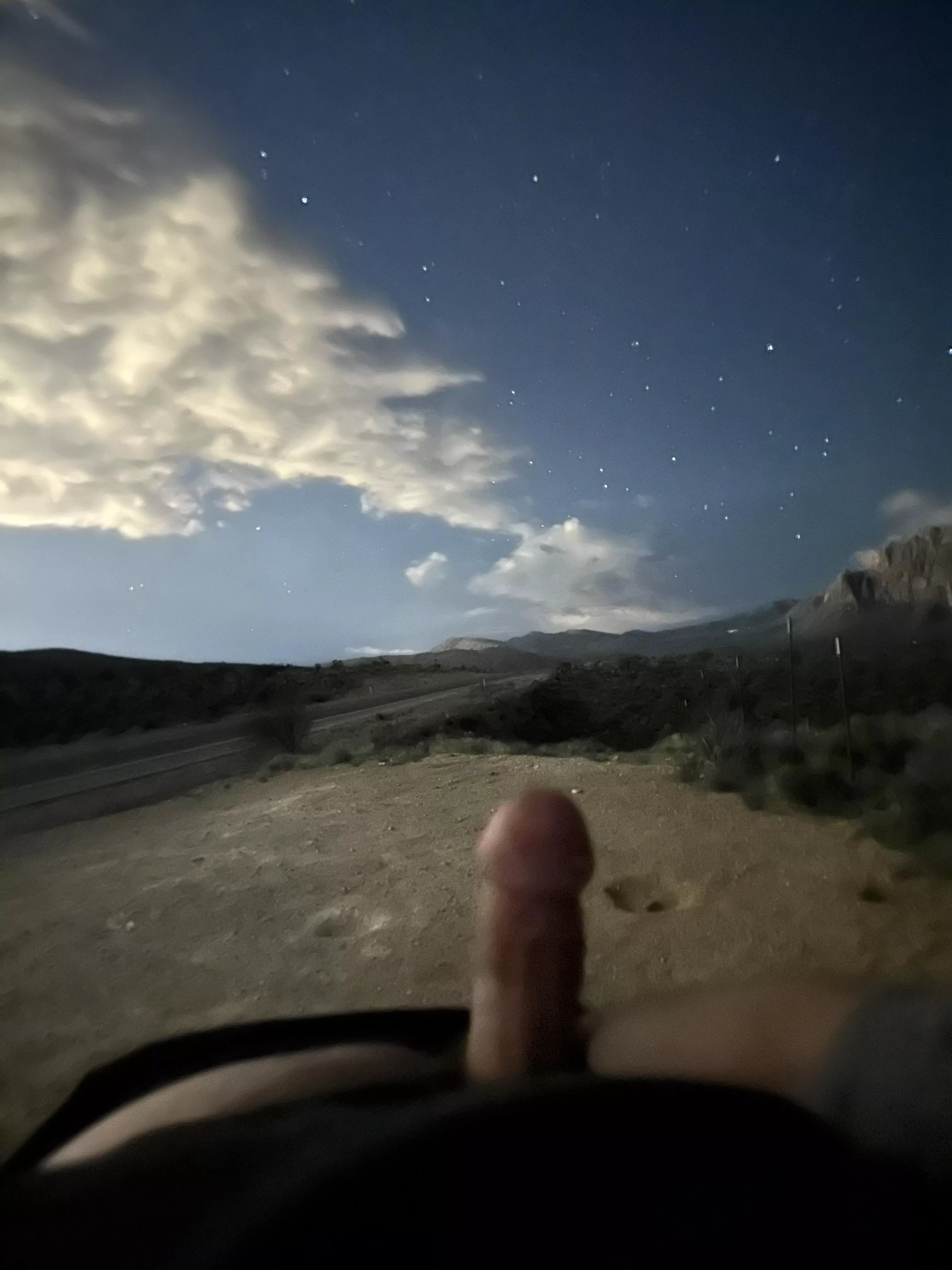 Having some fun under the stars