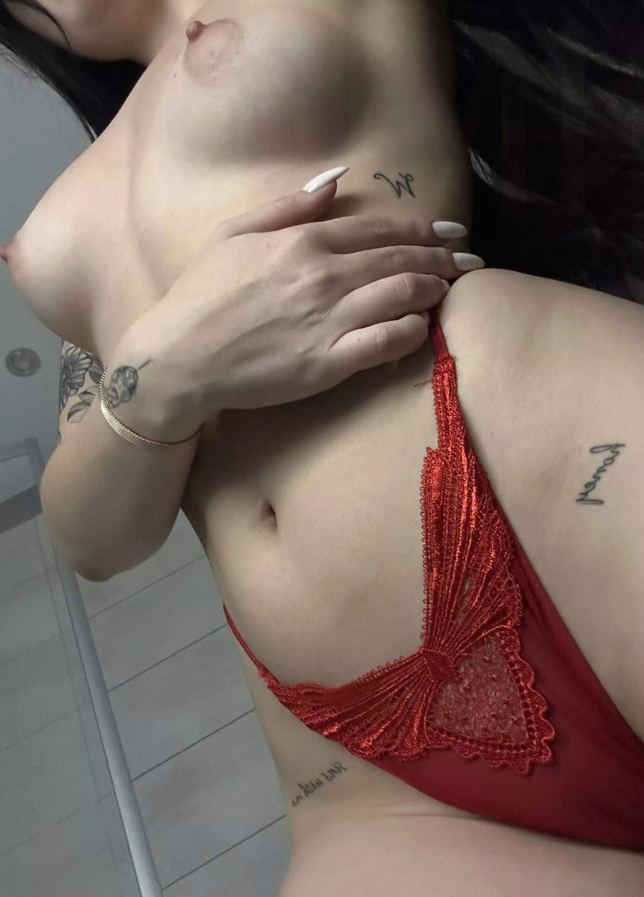 I was told my tits are nice