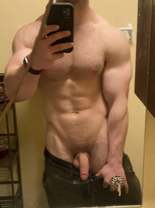 Just got off work. Before i wash the sweat off