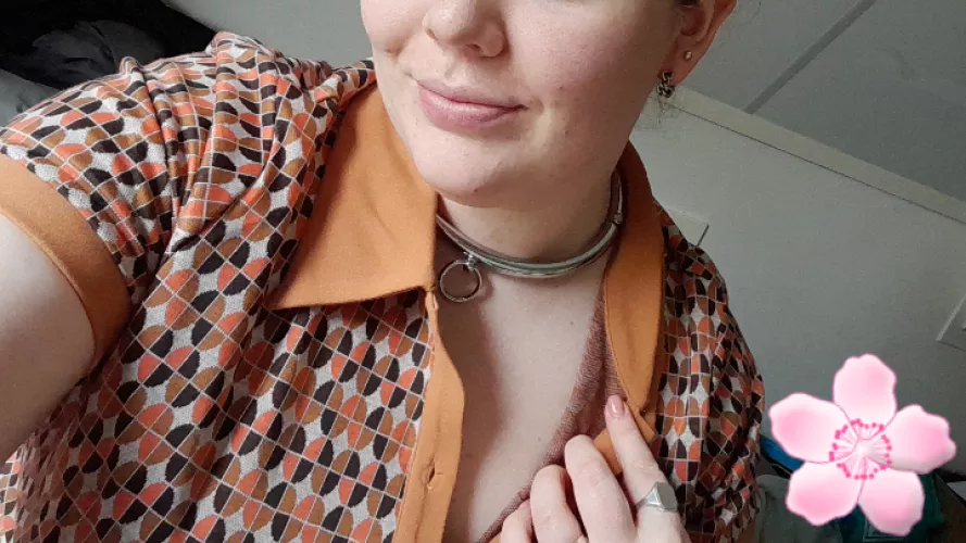 My first metal collar 