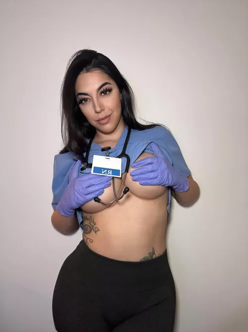 My patients like when I show up to work without a bra