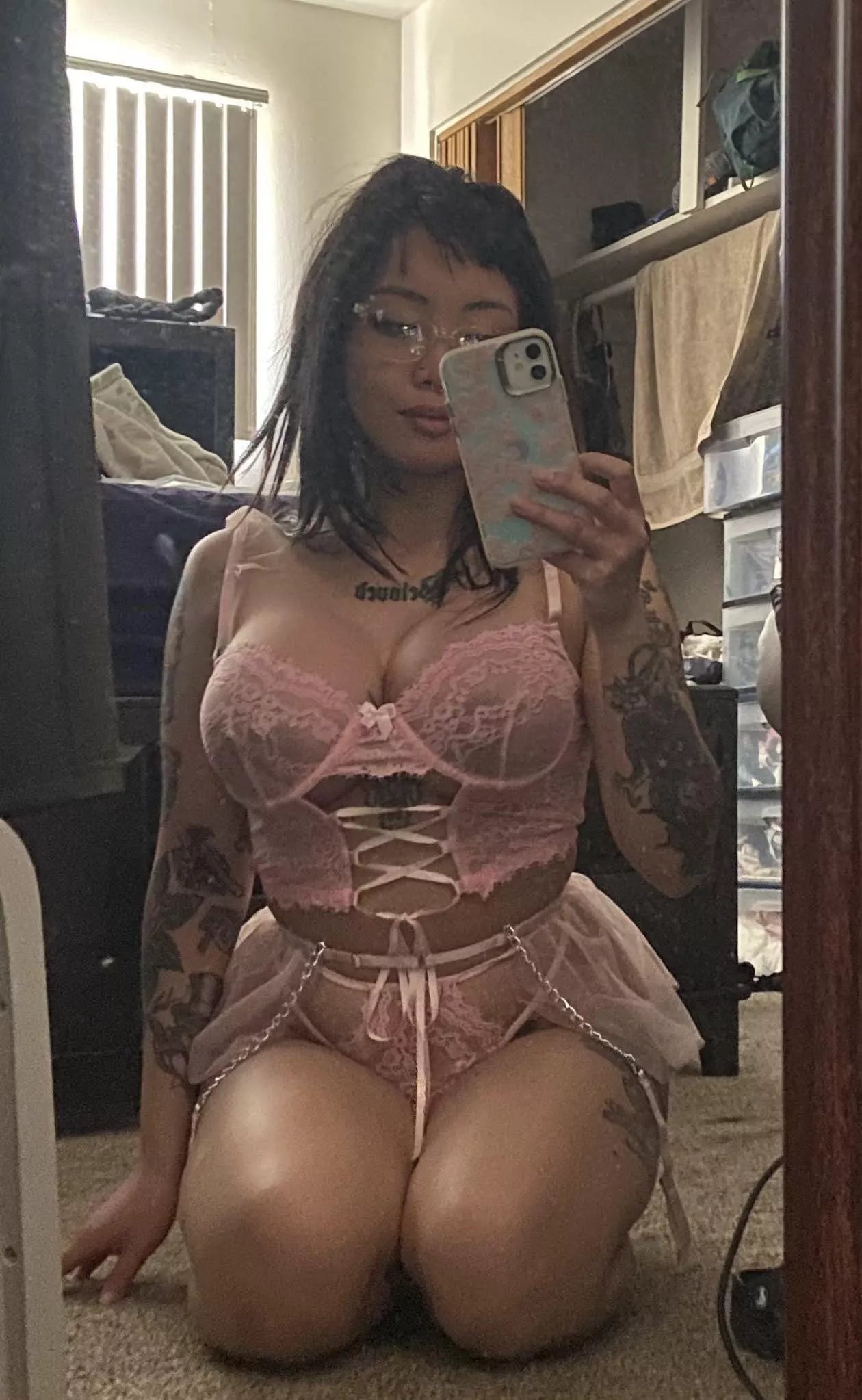 My step-dad loves my huge jugs (no he really does)