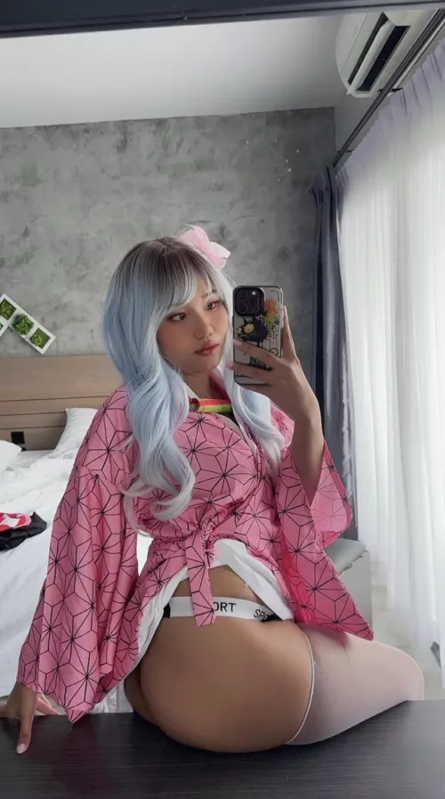 Nezuko chan by amino_kung