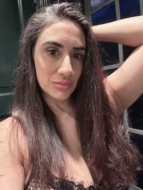 Not nude but plenty of dark hair 