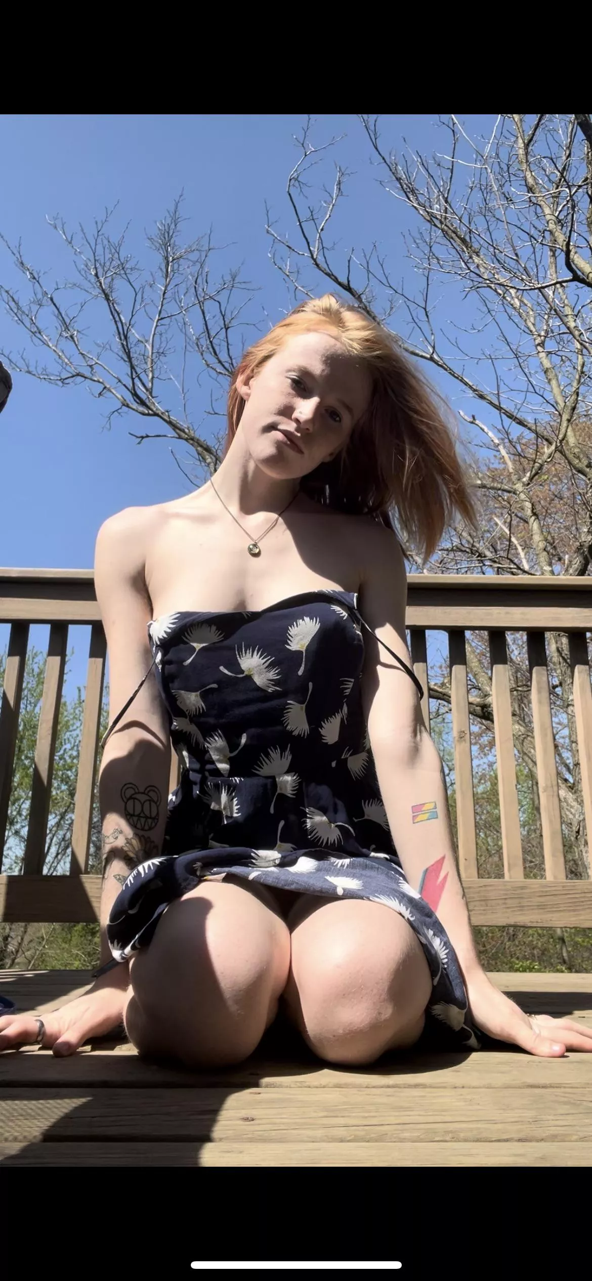 practically falling out