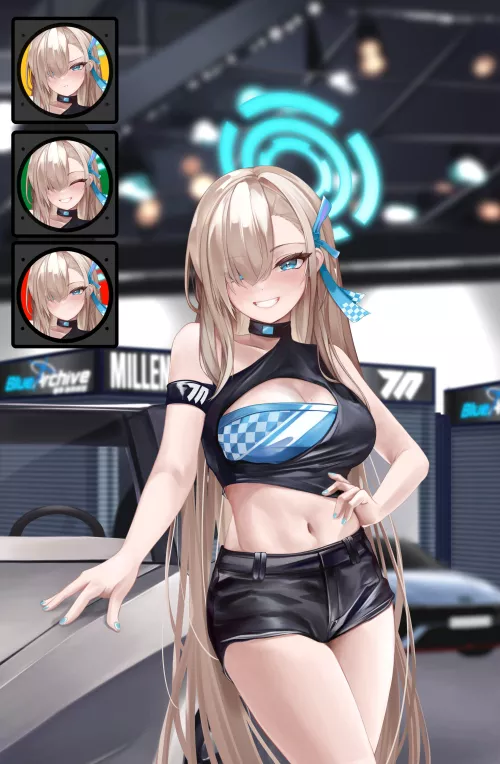 Race Queen Asuna [Blue Archive]