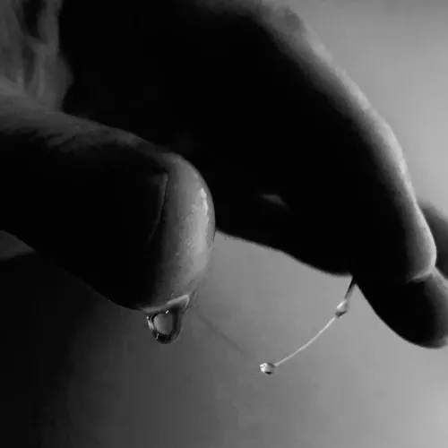 Slippery strings and beads