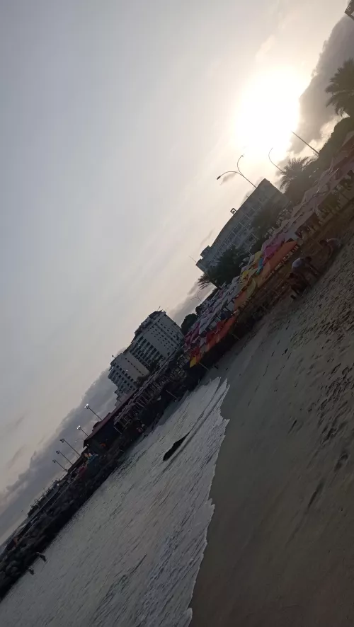 sunrise on the beach is a total energy charge
