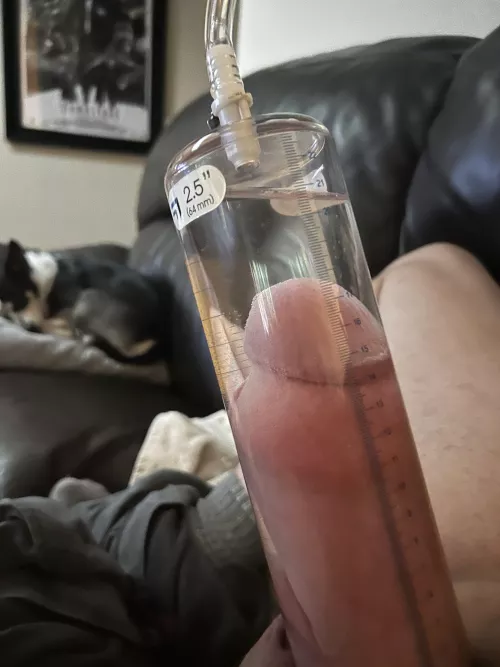 Taking my new 2.5 on it first pump