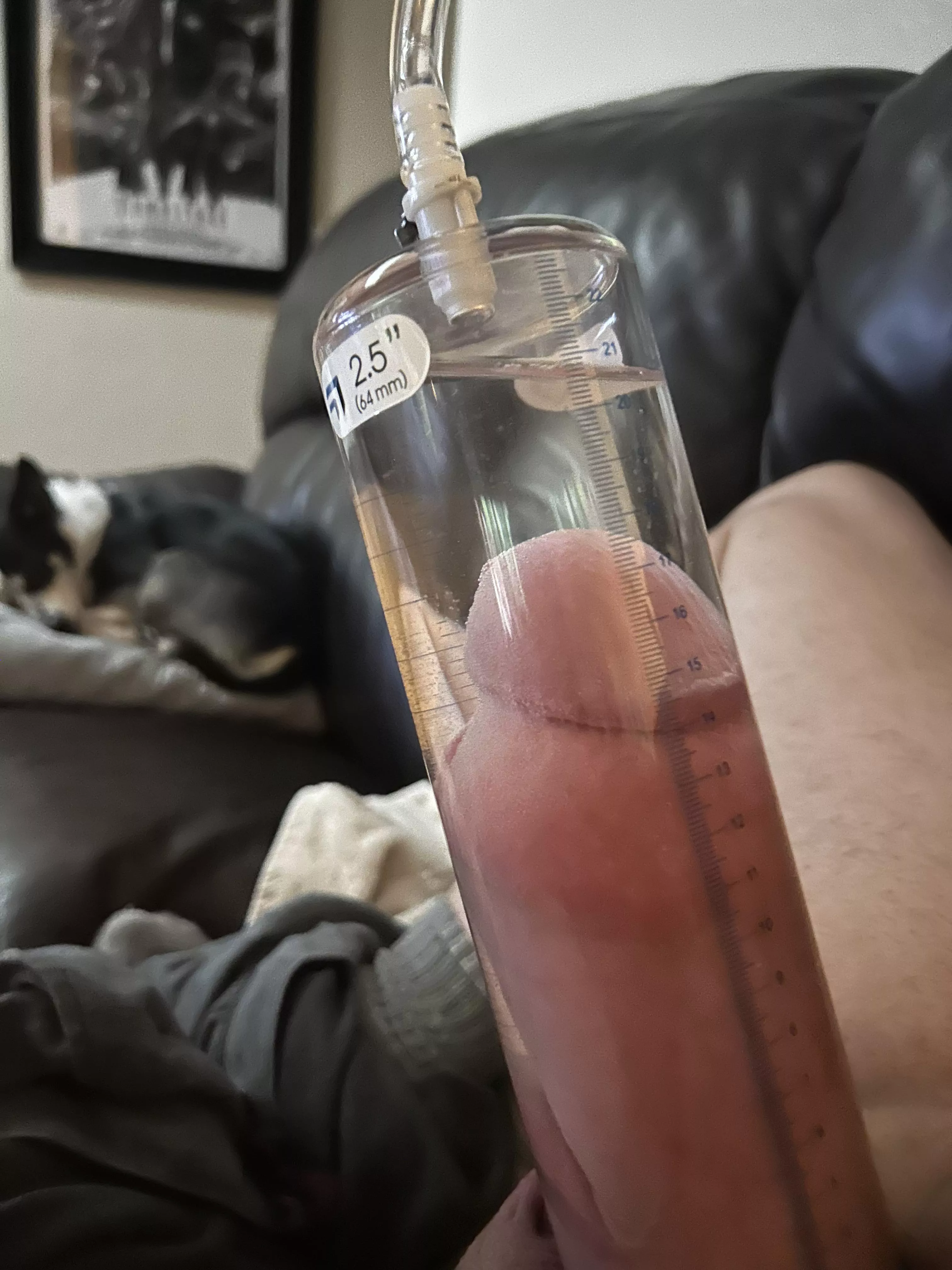 Taking my new 2.5 on it first pump