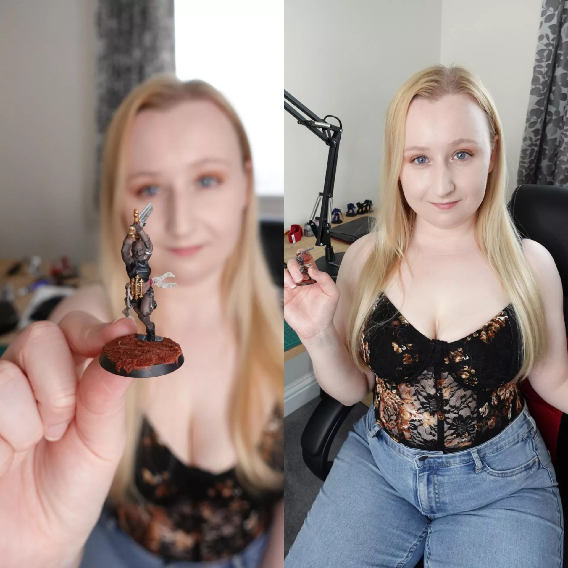 The model -> the artist :) [f]