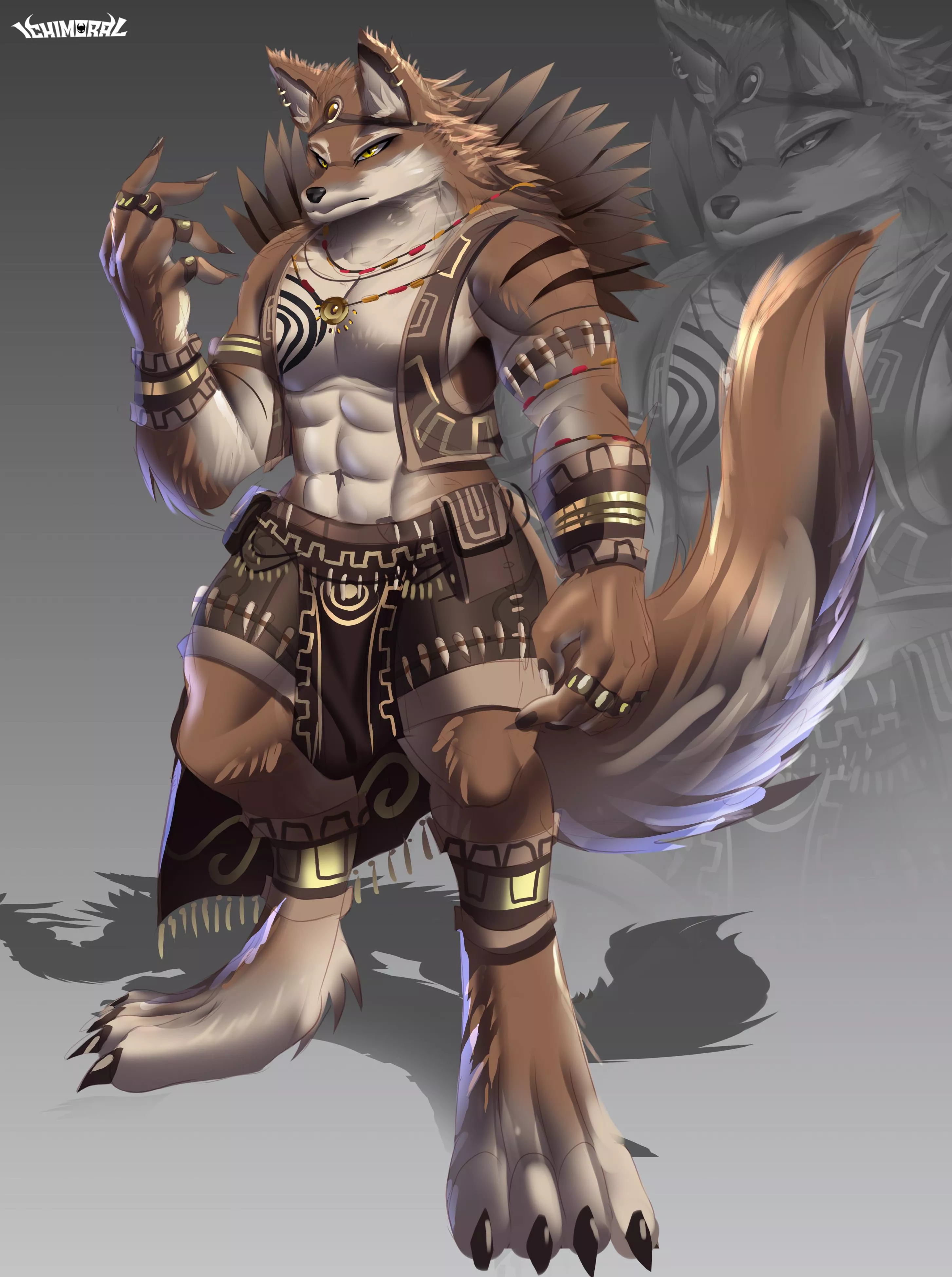 Timber Wolf OC Design Commisison x3 ! (Art by me @ichimoral )