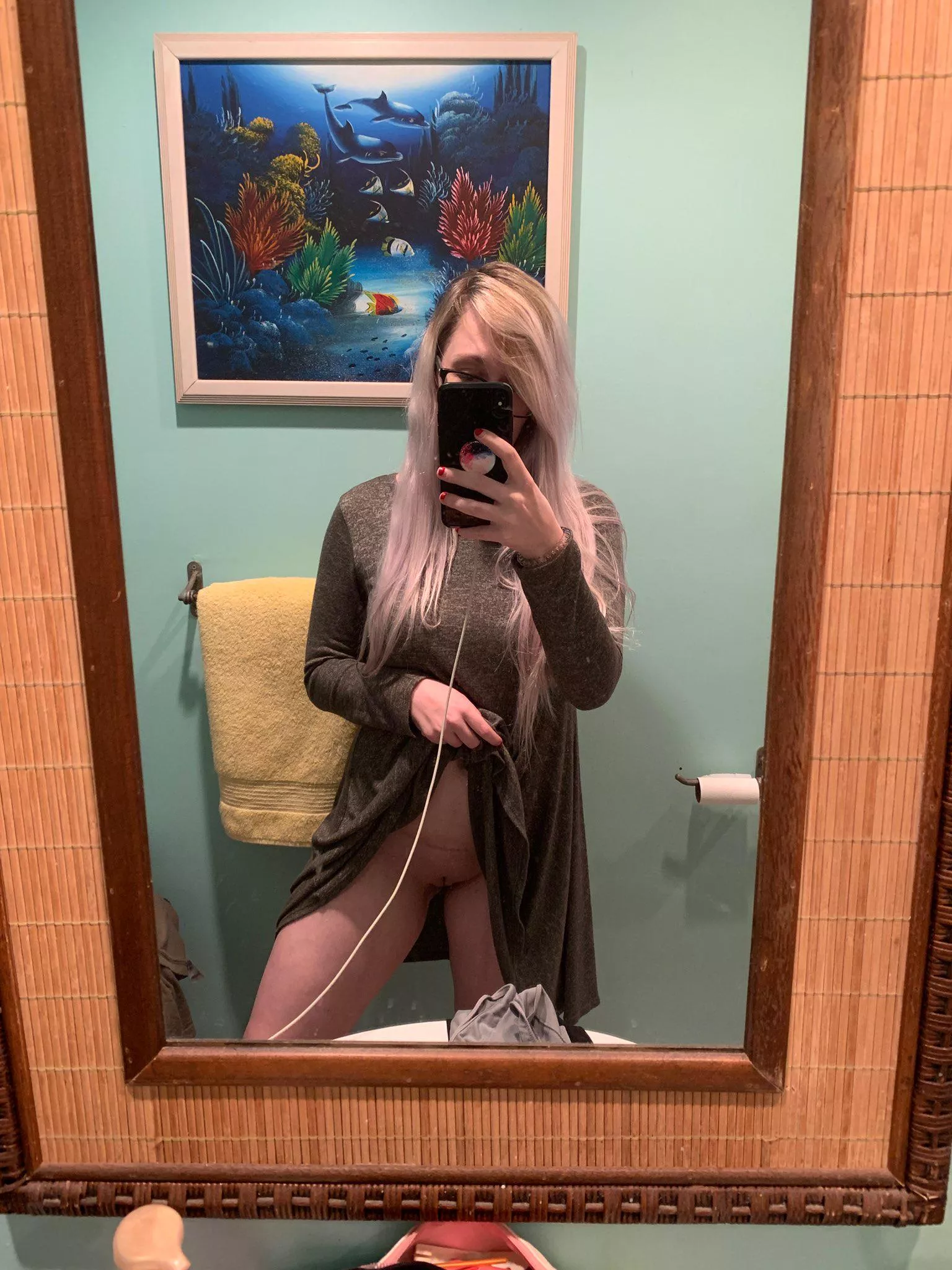 When she's going to meet another man she let me know she cleaned shaved an ready to go