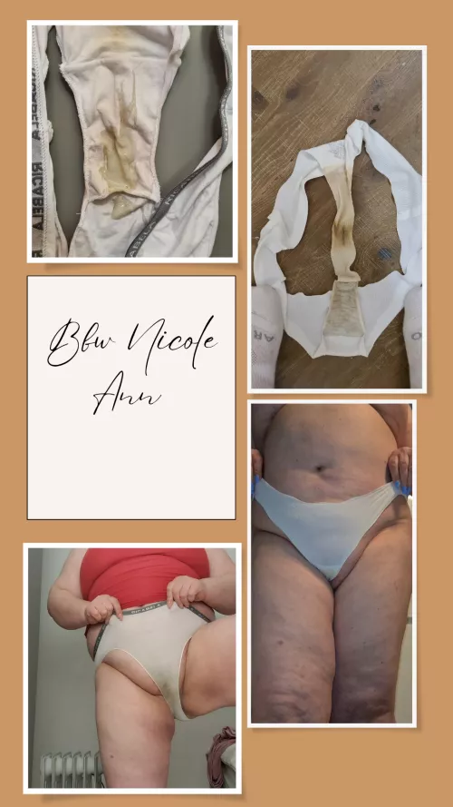 White thongs or fullbacks. You can see it all...yummm