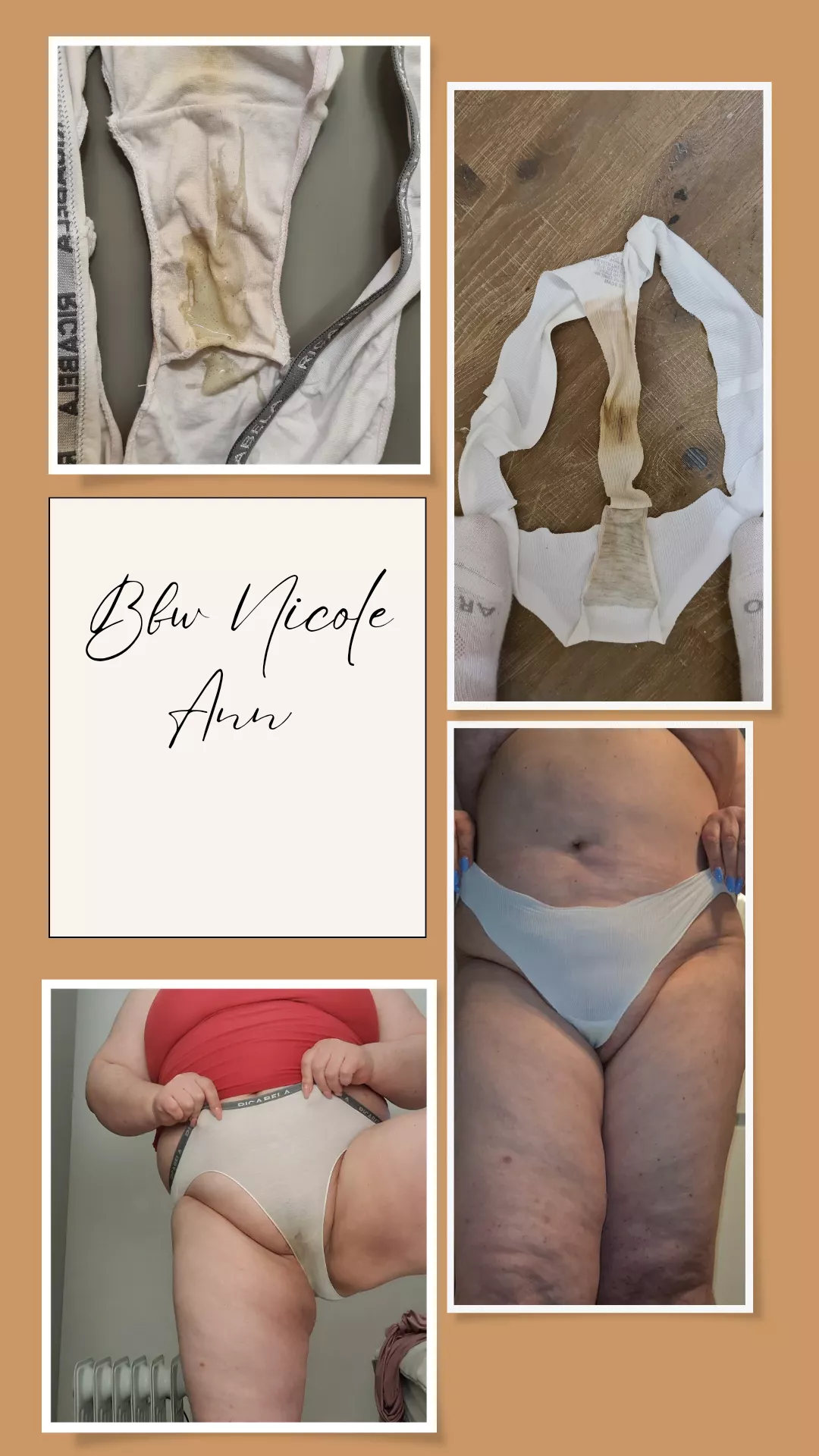 White thongs or fullbacks. You can see it all...yummm