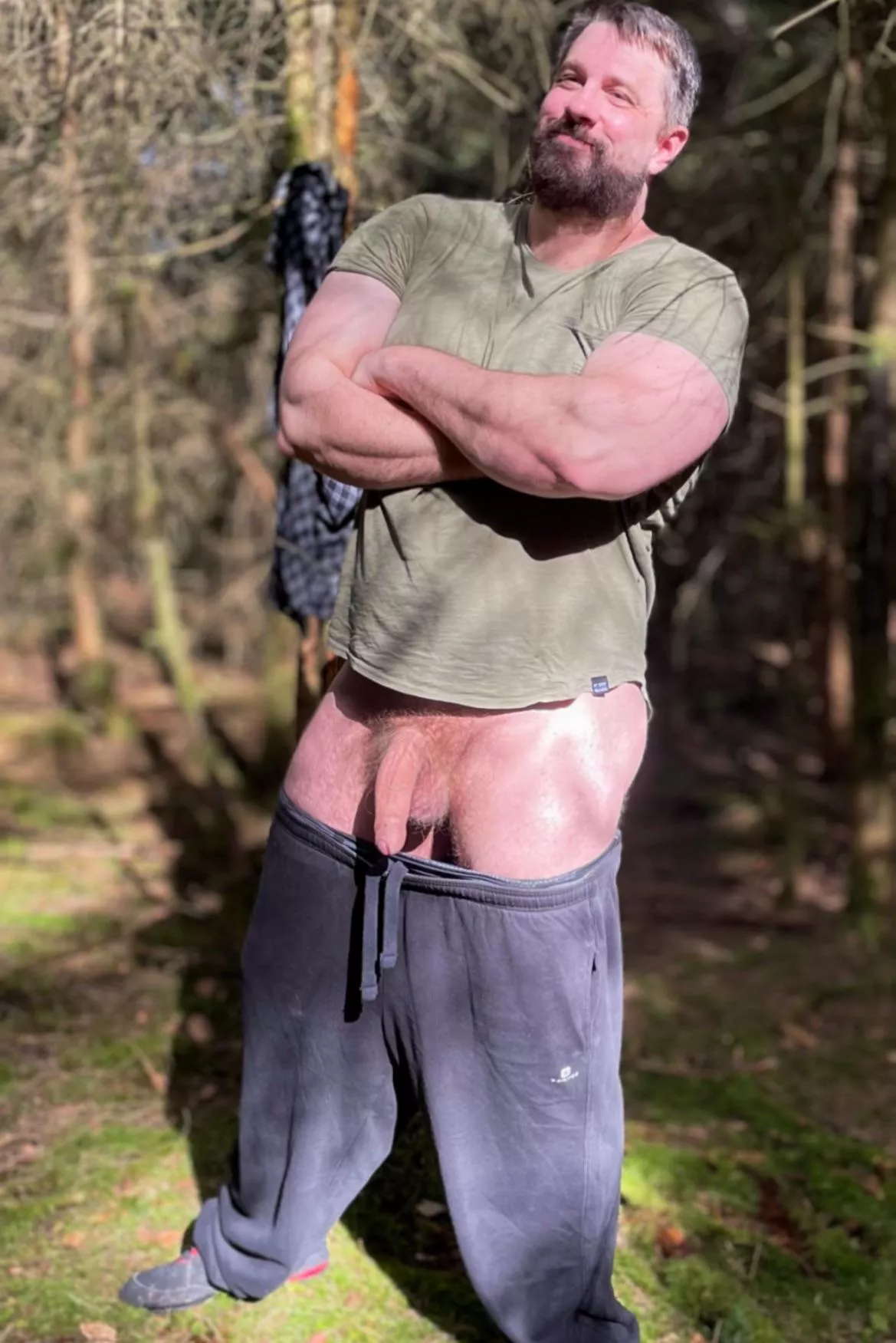 Would u go hiking with me?. But beware… sometime I do this.