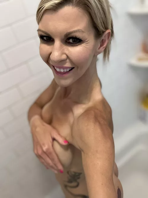 Would you wash my back and fuck my ass