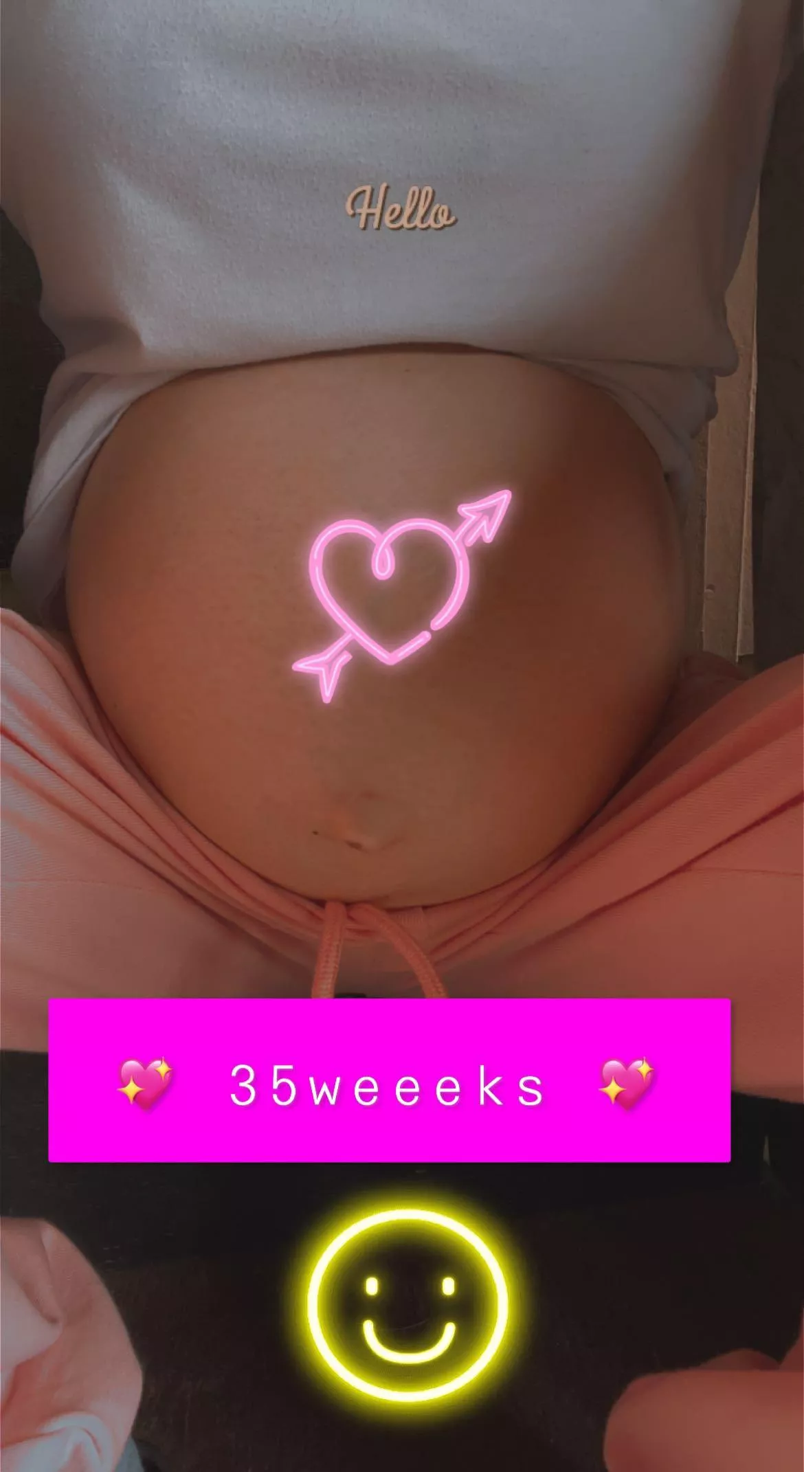 35 weeks! Would you let me ride you? OC
