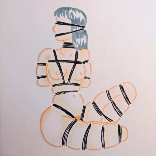 A little bondage