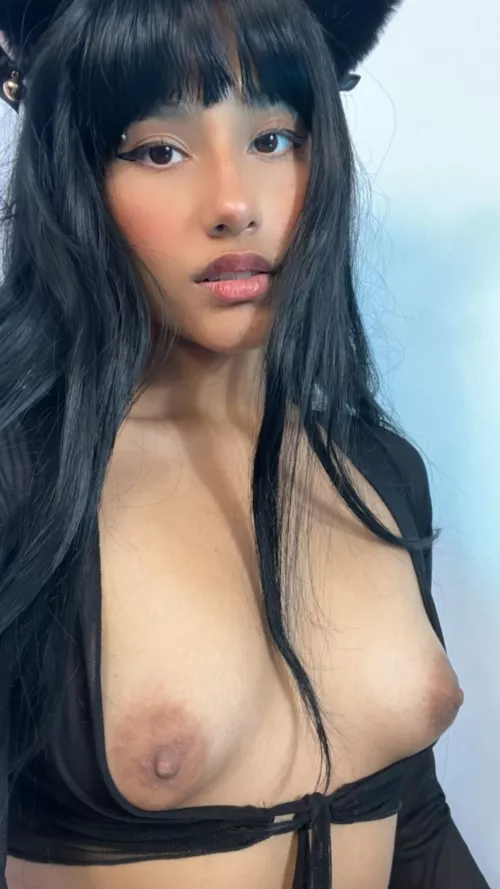 Are pierced tits sexier than my small asian titties?