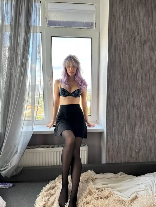 came home from work to visit my husband