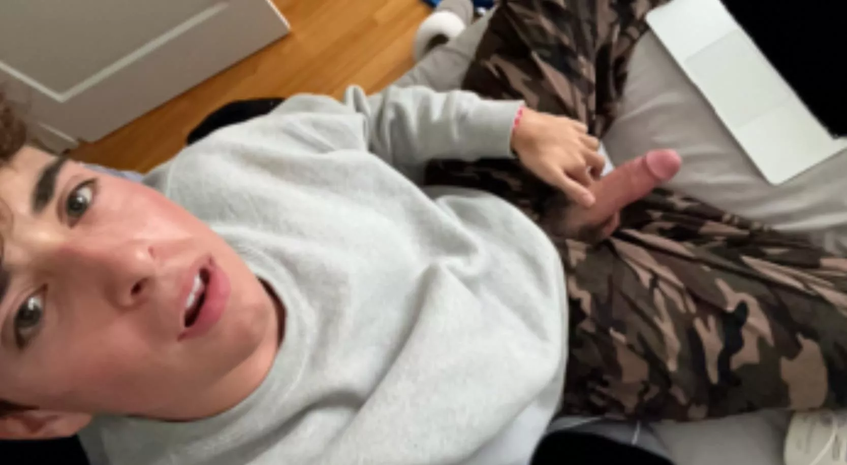 Can’t study who’s coming over to suck it 