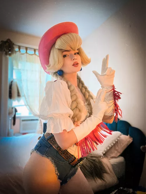Cowgirl Princess Peach