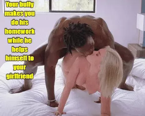 Do my homework well, boy, and I will do yours with your girlfriend 