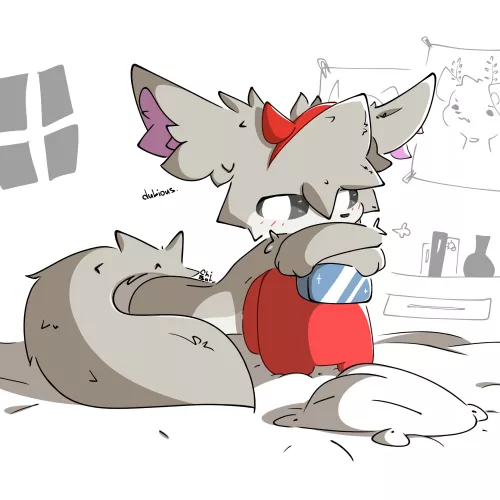 Dubious individual (art by me @ChiBat_) on twitter