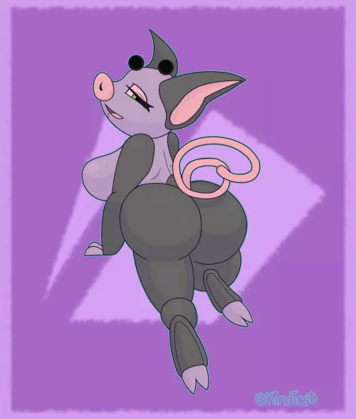 [F] Grumpig pinup (Kindicat)