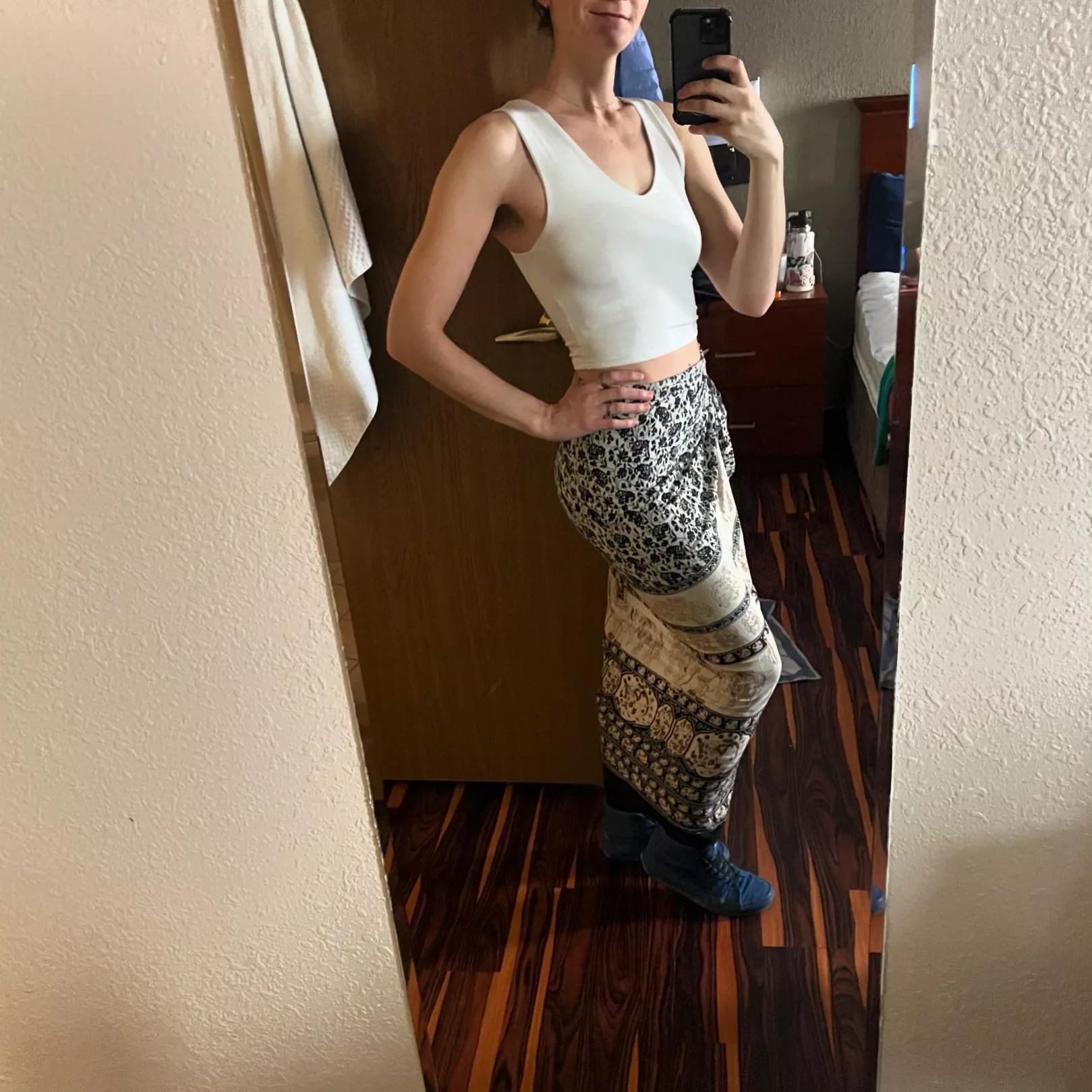 Finally past being self conscious of my armpits 💪