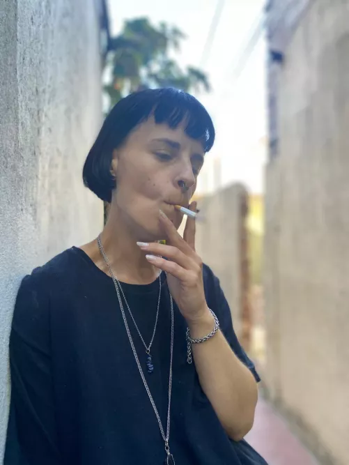 First cigarette of the morning 🤭🔞❤️‍🔥