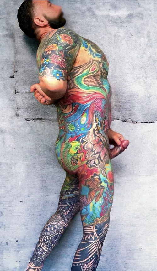 Full body tattoo
